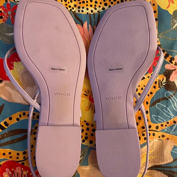 Vince Deana Flat Thong Sandals Size 8.5 - Picture 5 of 6